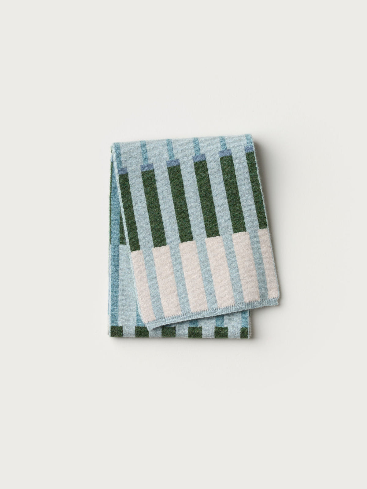 Small Scarf "Harbour" - Haar, North Sea, Pine