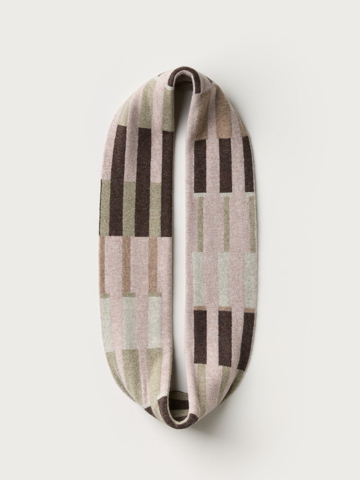 Circle Scarf "Harbour" - Dulse, Loam, Seagrass