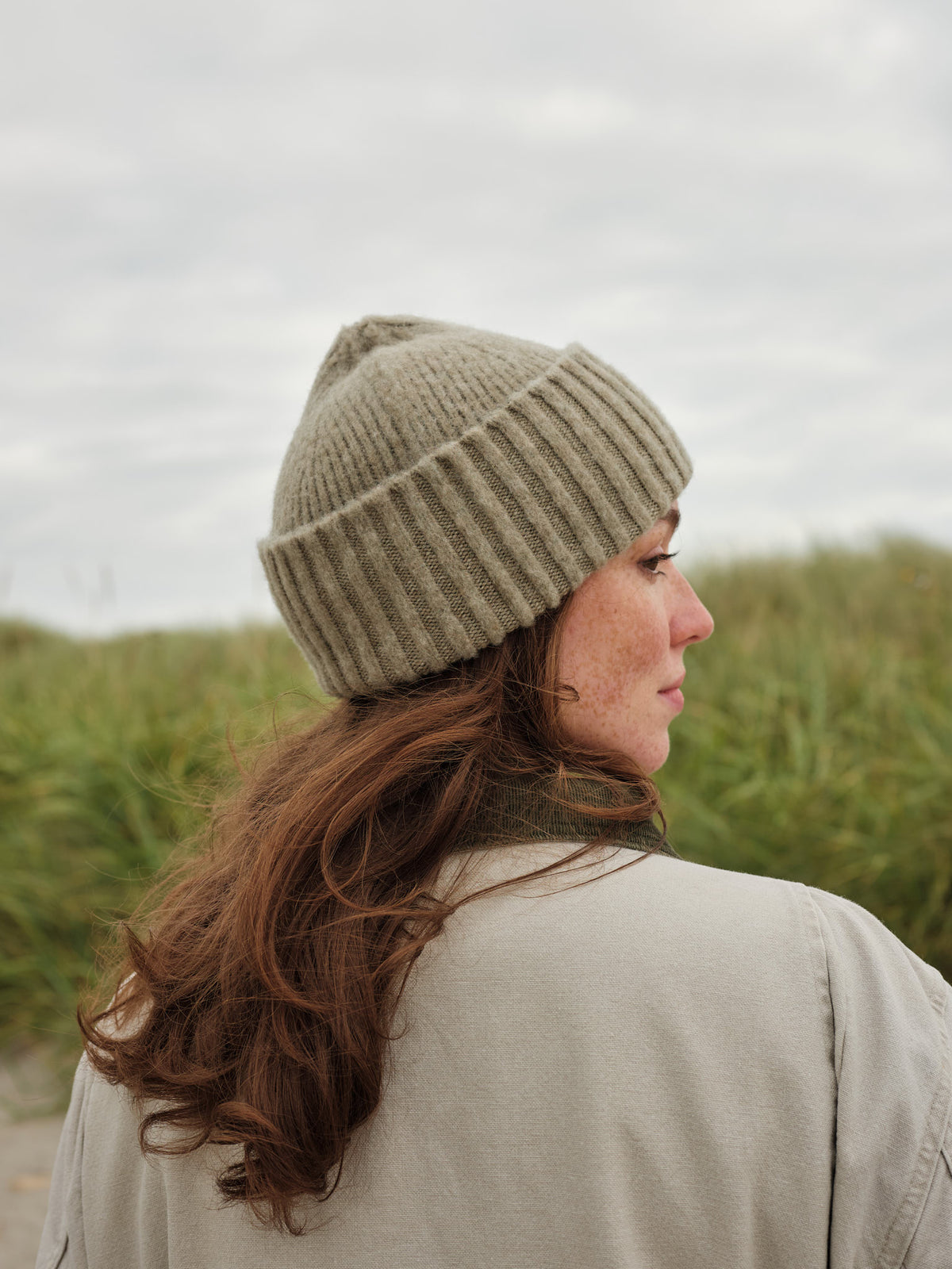 Brushed Hat "Catkin" - Seagrass