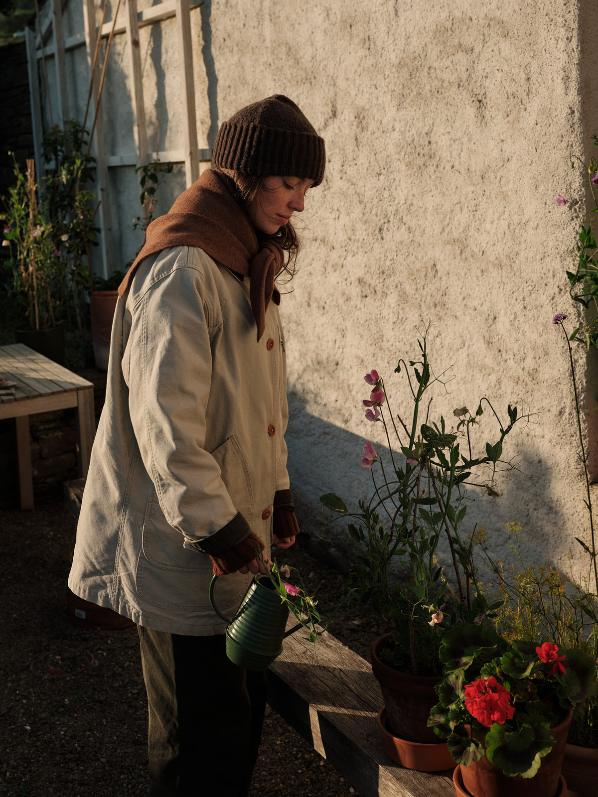 Brushed Hat "Catkin" - Loam