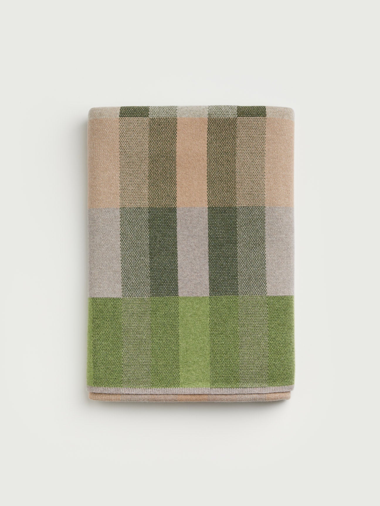 Blanket "Acre" - Field Green, Barley, Dove