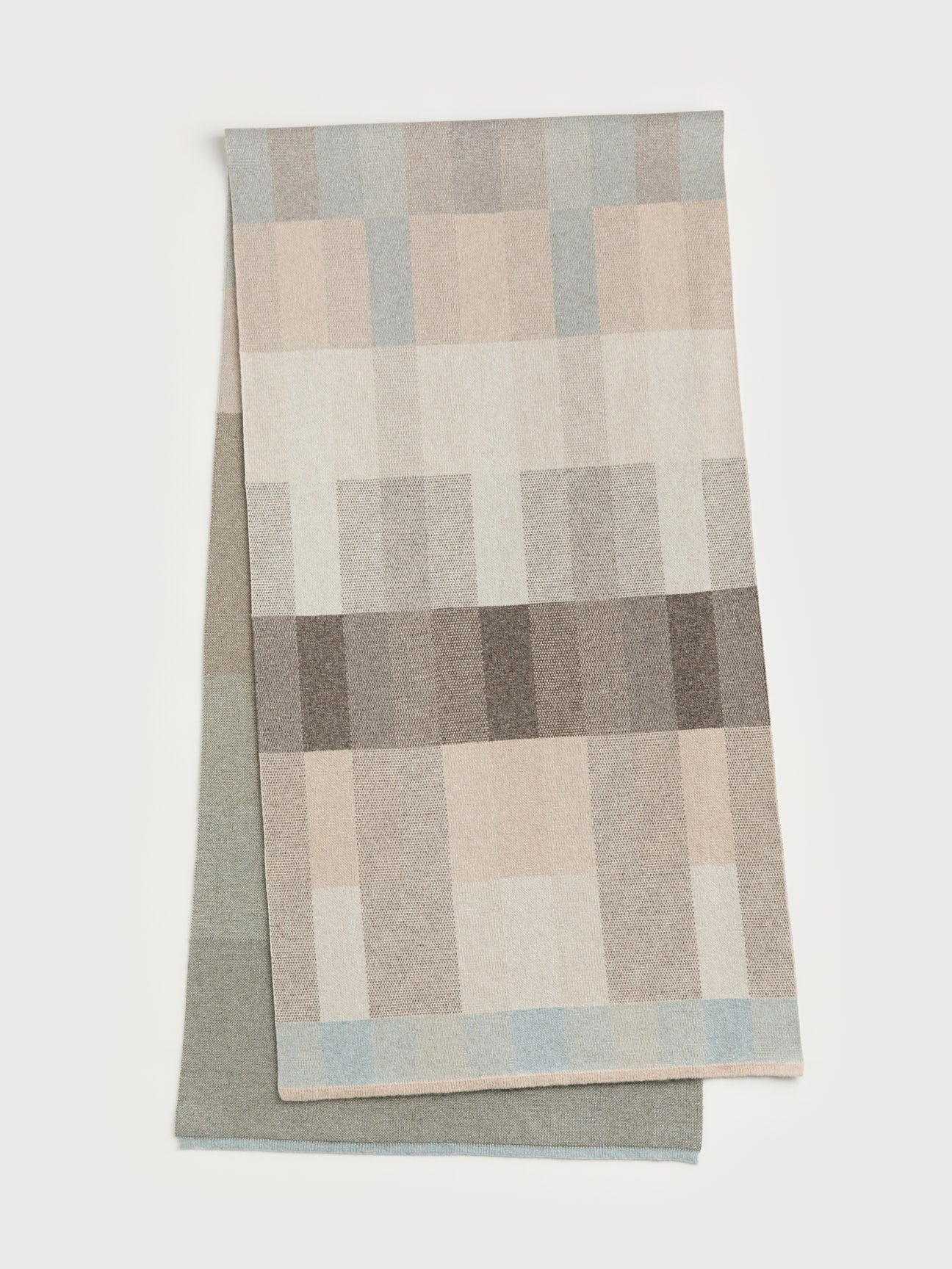 Scarf "Acre" - Haar, Dove, Moss (Pre-Order, shipping from 8th December)