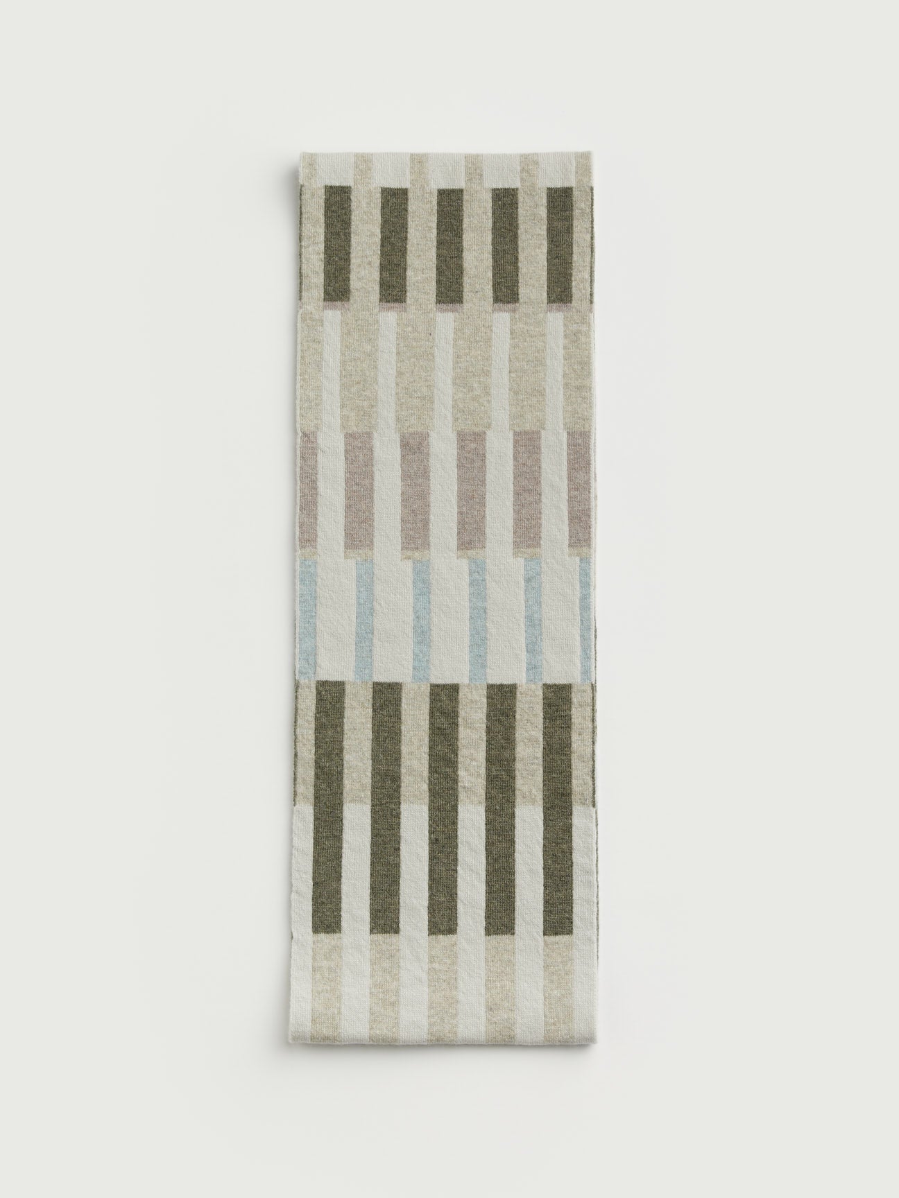 Circle Scarf "Harbour" - Paper, Moss, Haar