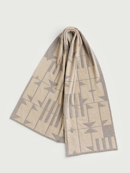 Scarf "Keel" - Dove & Oat