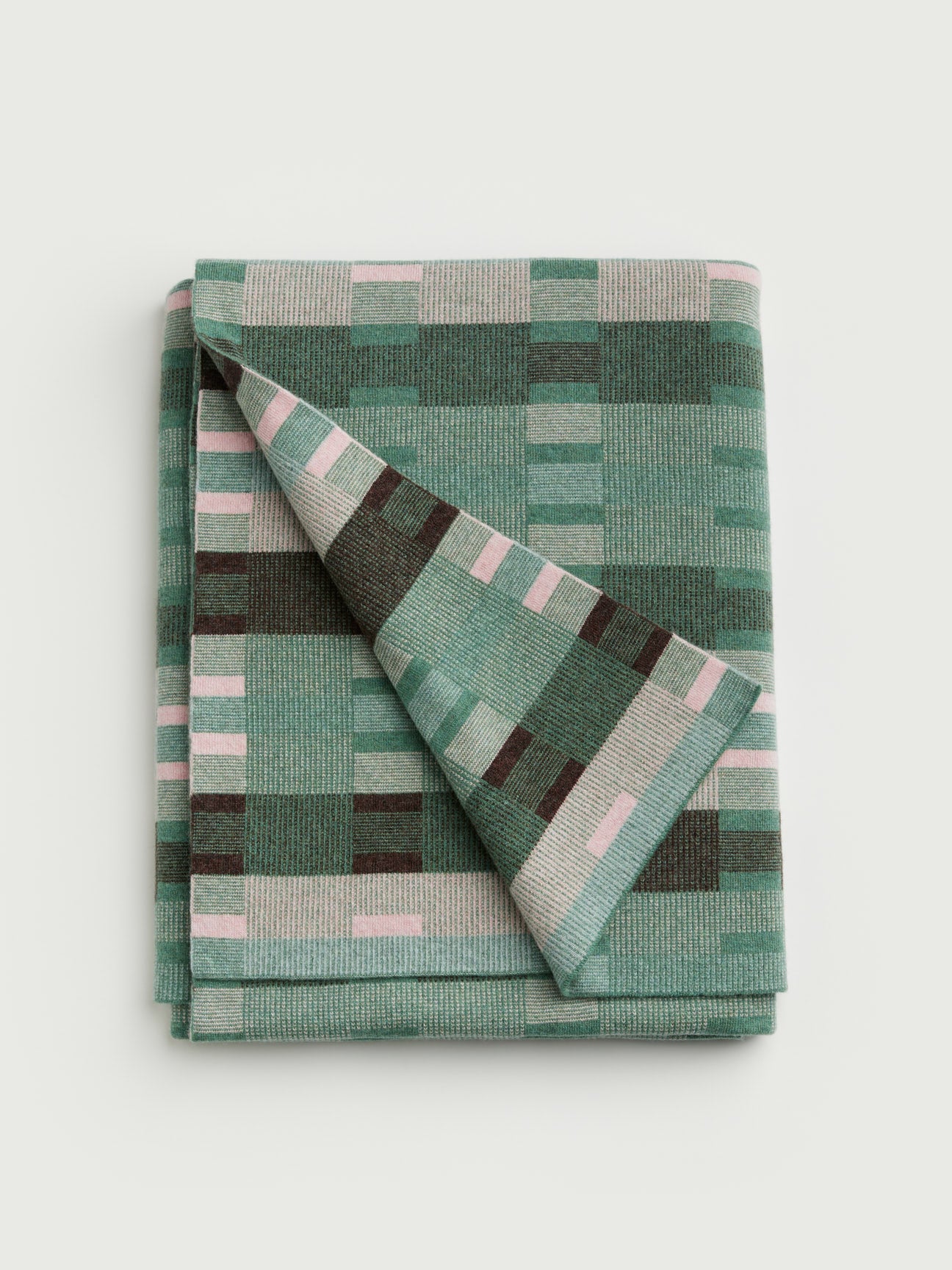 Blanket "Stockholm" - Willow, Loam, Seashell