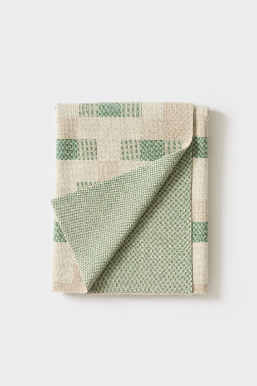 Blanket "Faro" - Oatmeal & Willow
