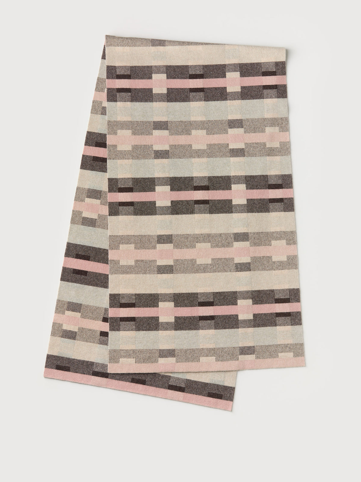 Scarf "Stockholm" - Oat, Loam, Sweetpea
