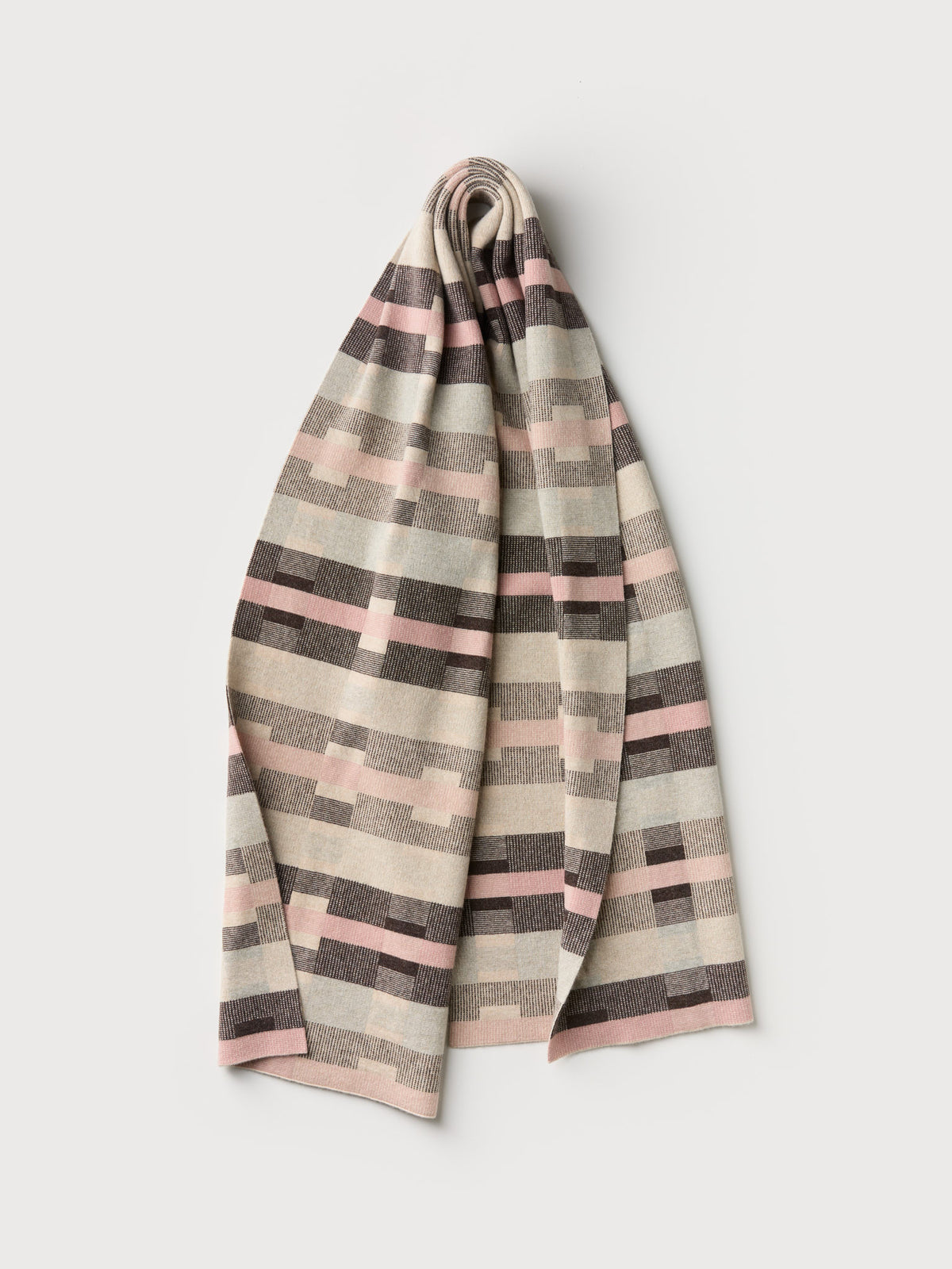 Scarf "Stockholm" - Oat, Loam, Sweetpea