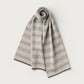 Scarf "Brackish" - Almond & Wolf Grey
