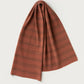 Scarf "Brackish" - Iron Oxide & Nettle