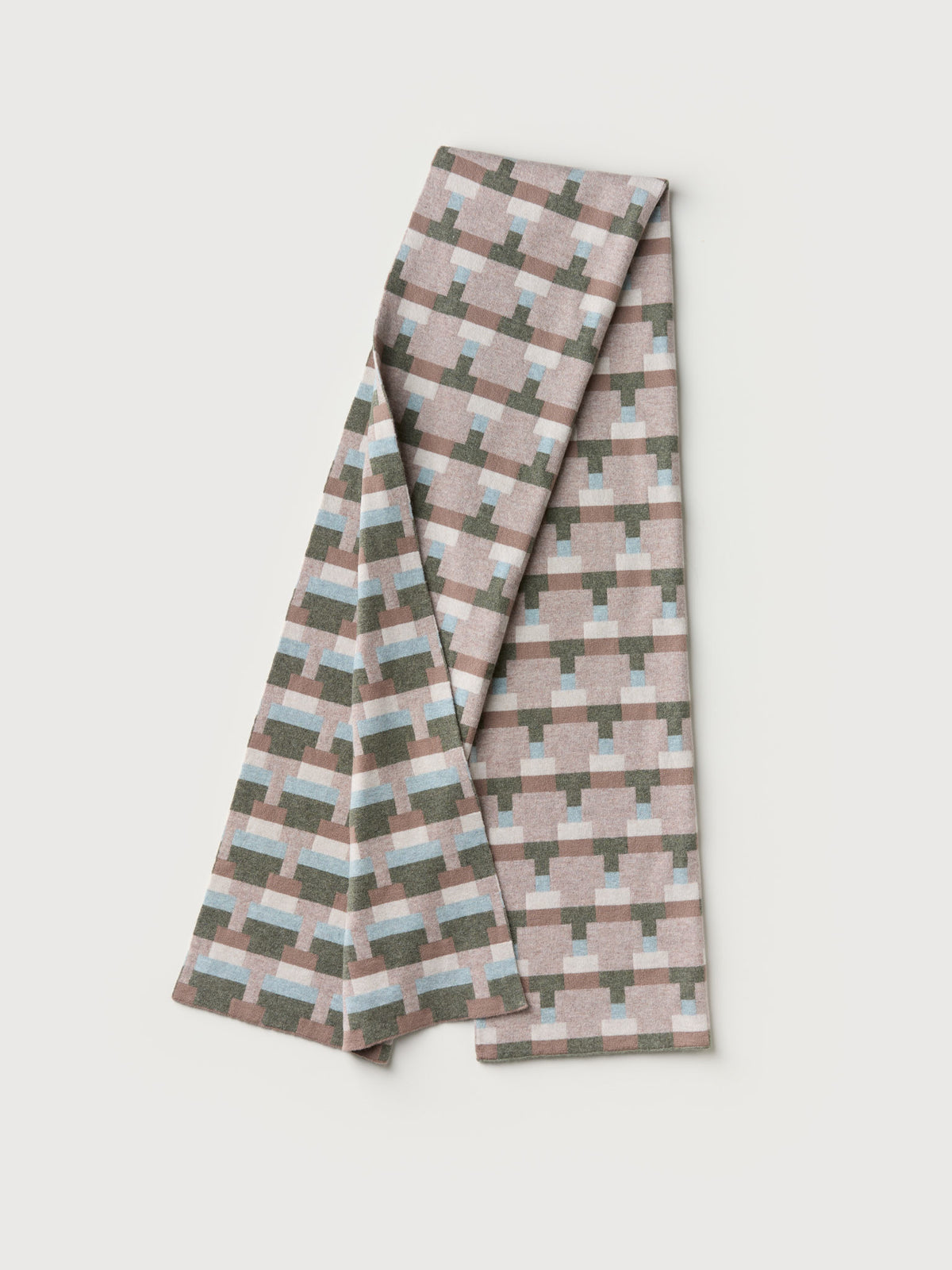Scarf "Basket" - Dulse, Moss & Haar
