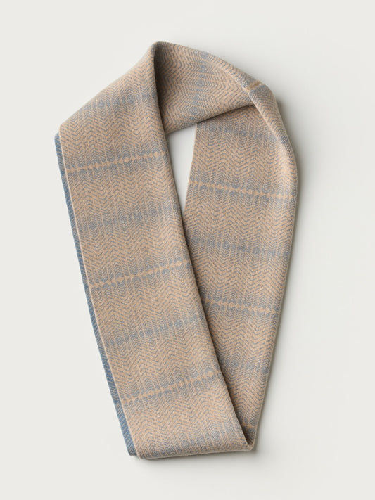 Circle Scarf "Brackish" - Barley & Dusk