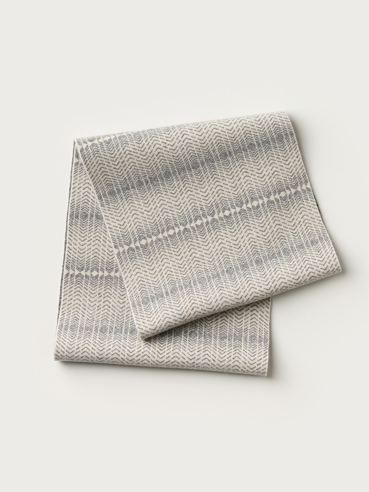 Circle Scarf "Brackish" - Almond & Wolf Grey