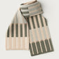 Small Scarf "Harbour" - Oat, Moss, Birch
