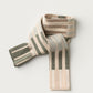 Small Scarf "Harbour" - Oat, Moss, Birch