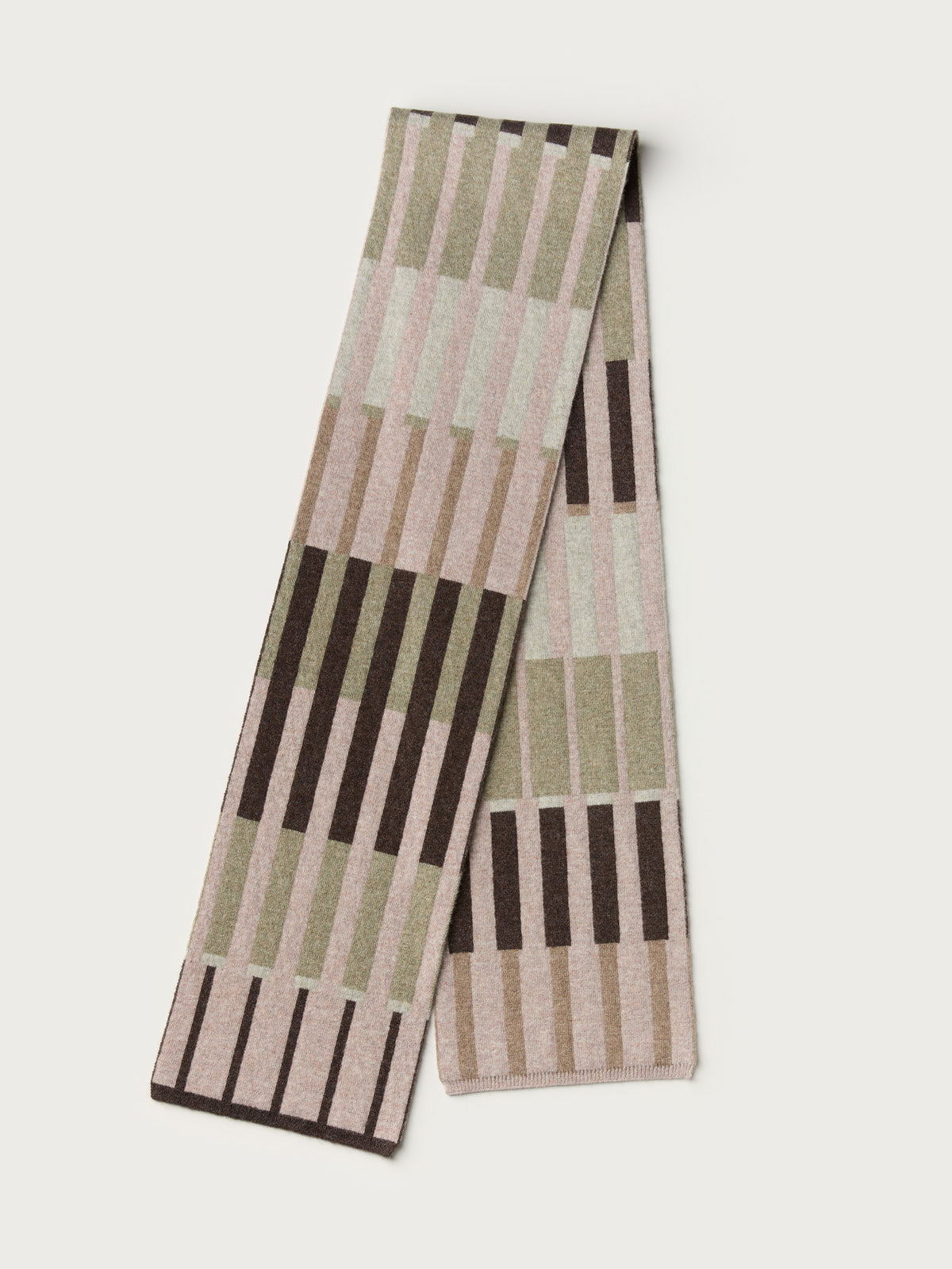 Small Scarf "Harbour" - Dulse, Loam, Seagrass