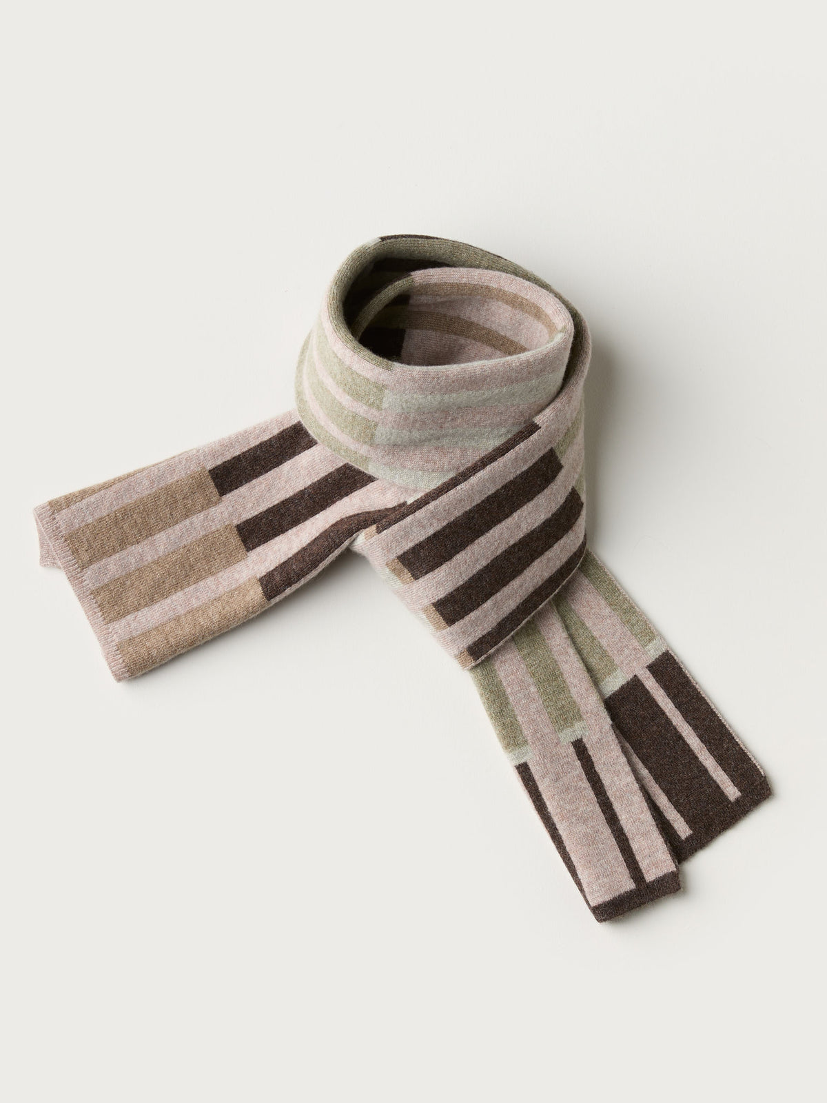 Small Scarf "Harbour" - Dulse, Loam, Seagrass