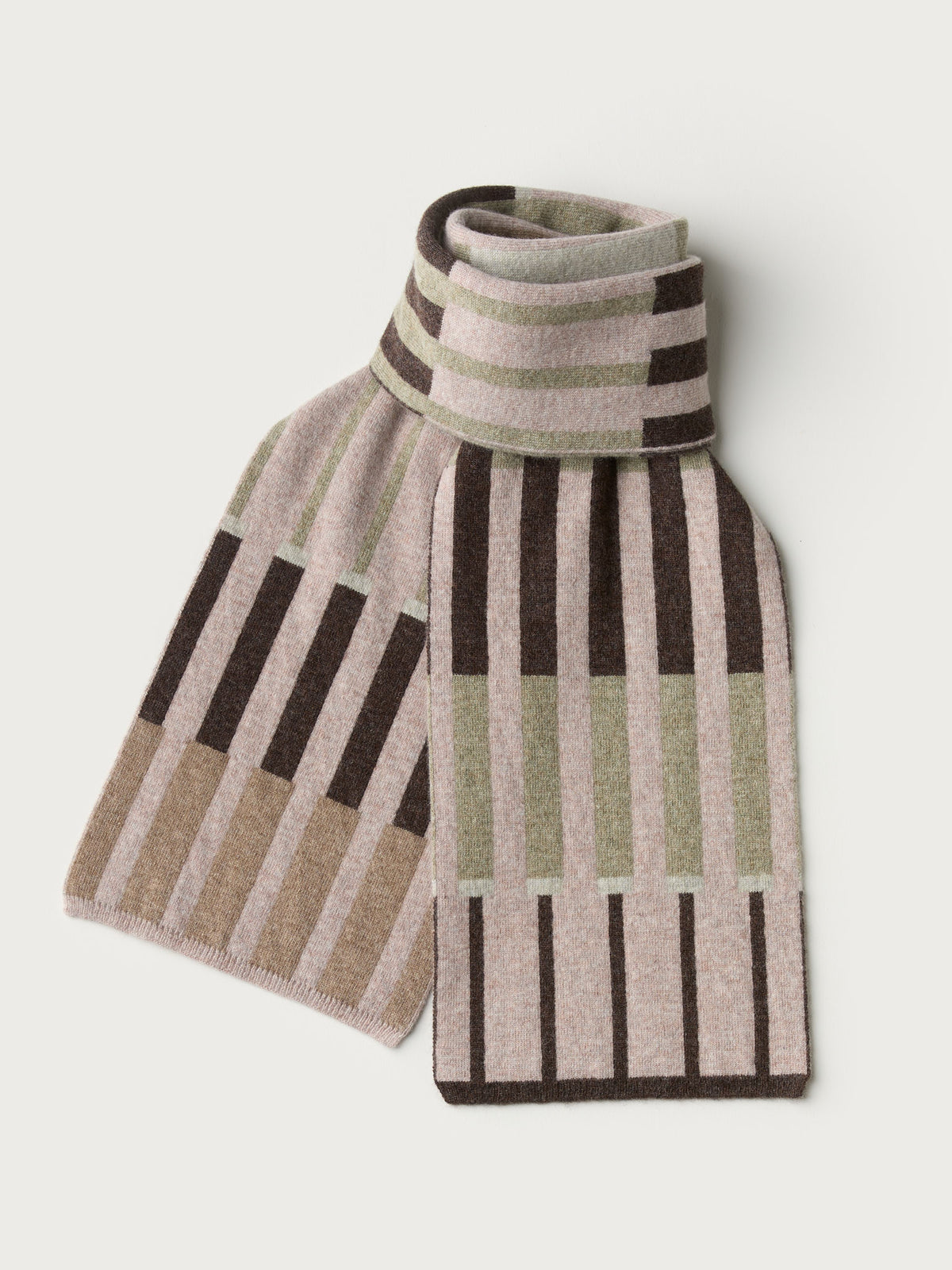 Small Scarf "Harbour" - Dulse, Loam, Seagrass