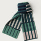 Small Scarf "Harbour" - Willow, Ink, Dulse