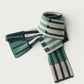 Small Scarf "Harbour" - Willow, Ink, Dulse