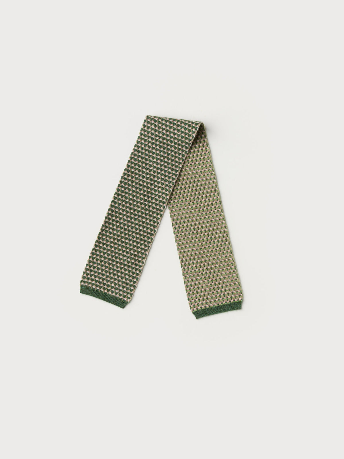 Neckerchief "Basket" - Pine, Field Green, Sweetpea