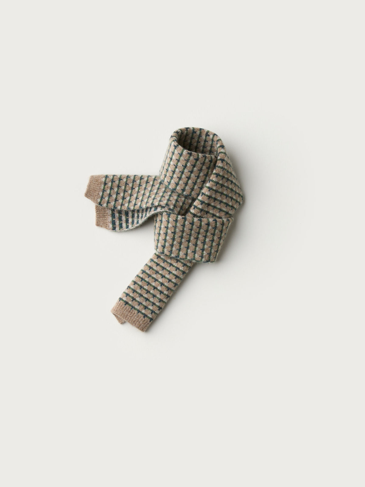 Neckerchief "Basket" - Wren, Ink, Pine