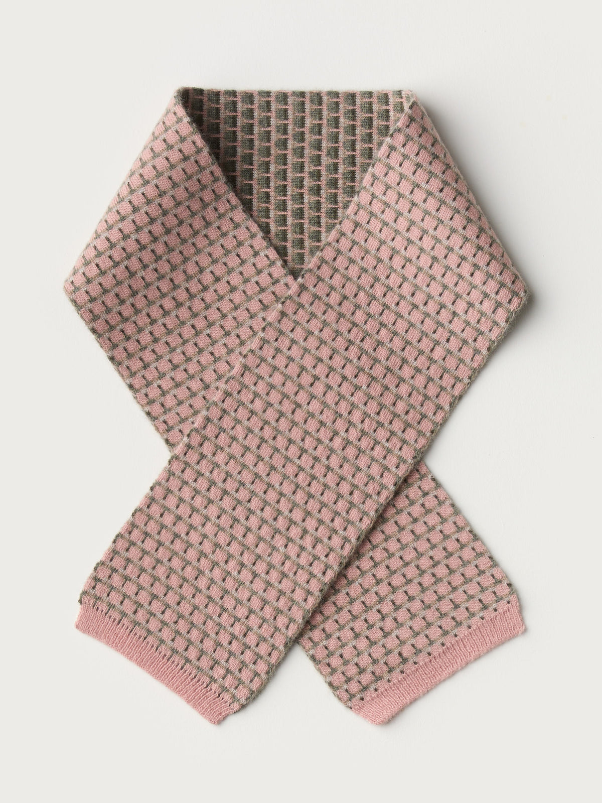 Neckerchief "Basket" - Sweetpea, Moss, Nettle