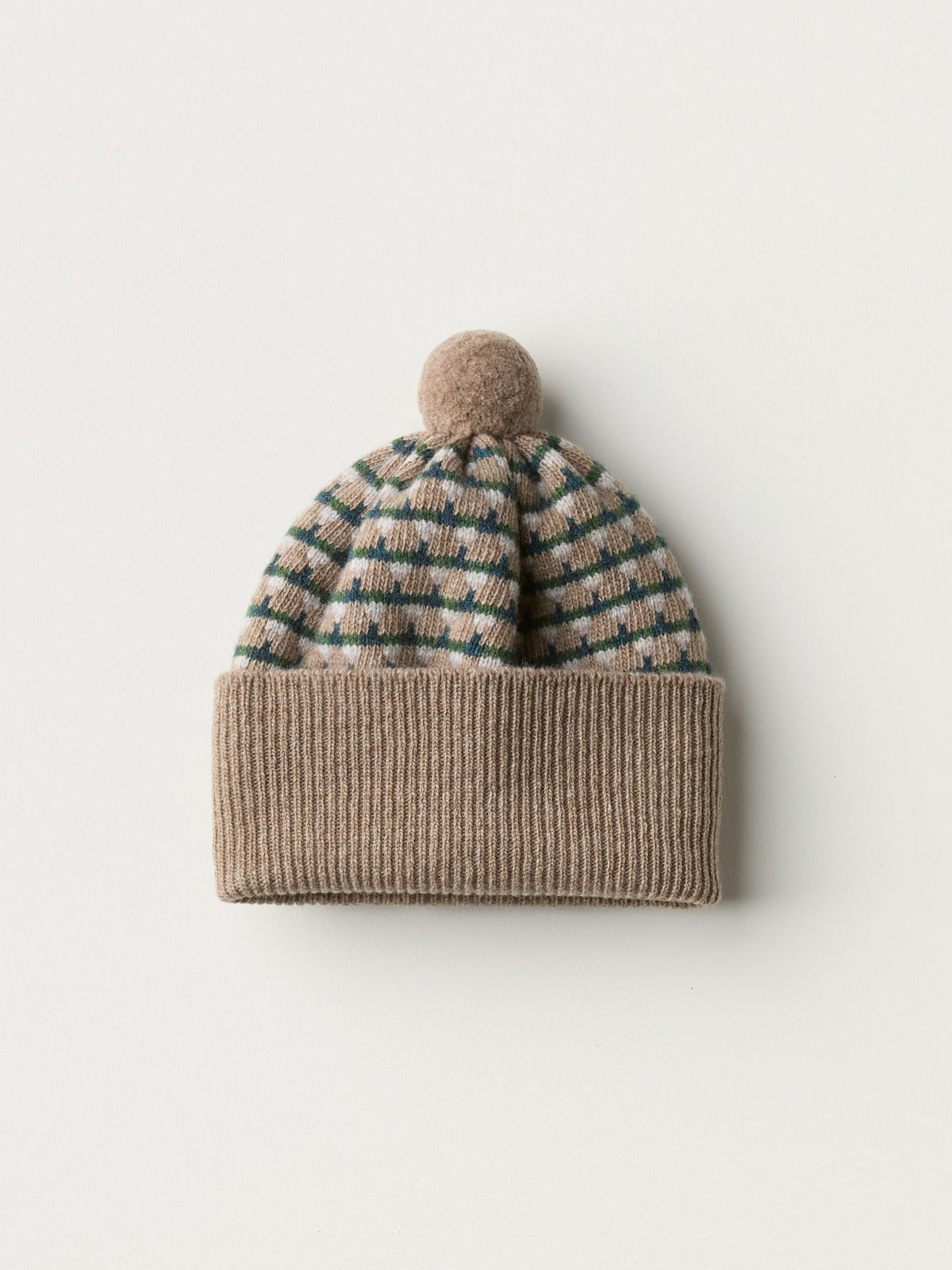 Pom Hat "Basket" - Wren, Ink, Pine