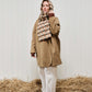 Scarf "Basket" - Barley, Hazelnut & Nettle