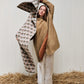 Scarf "Basket" - Dulse, Moss & Haar