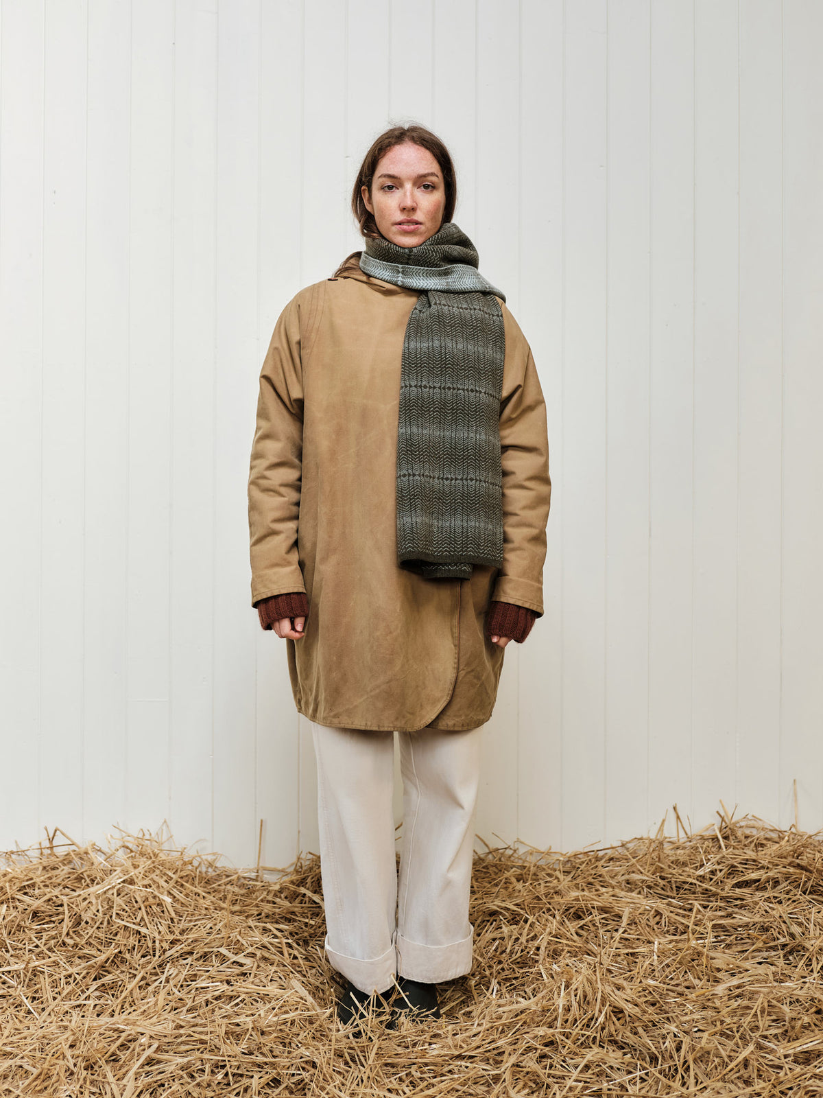 Scarf "Brackish" - Nettle & Haar