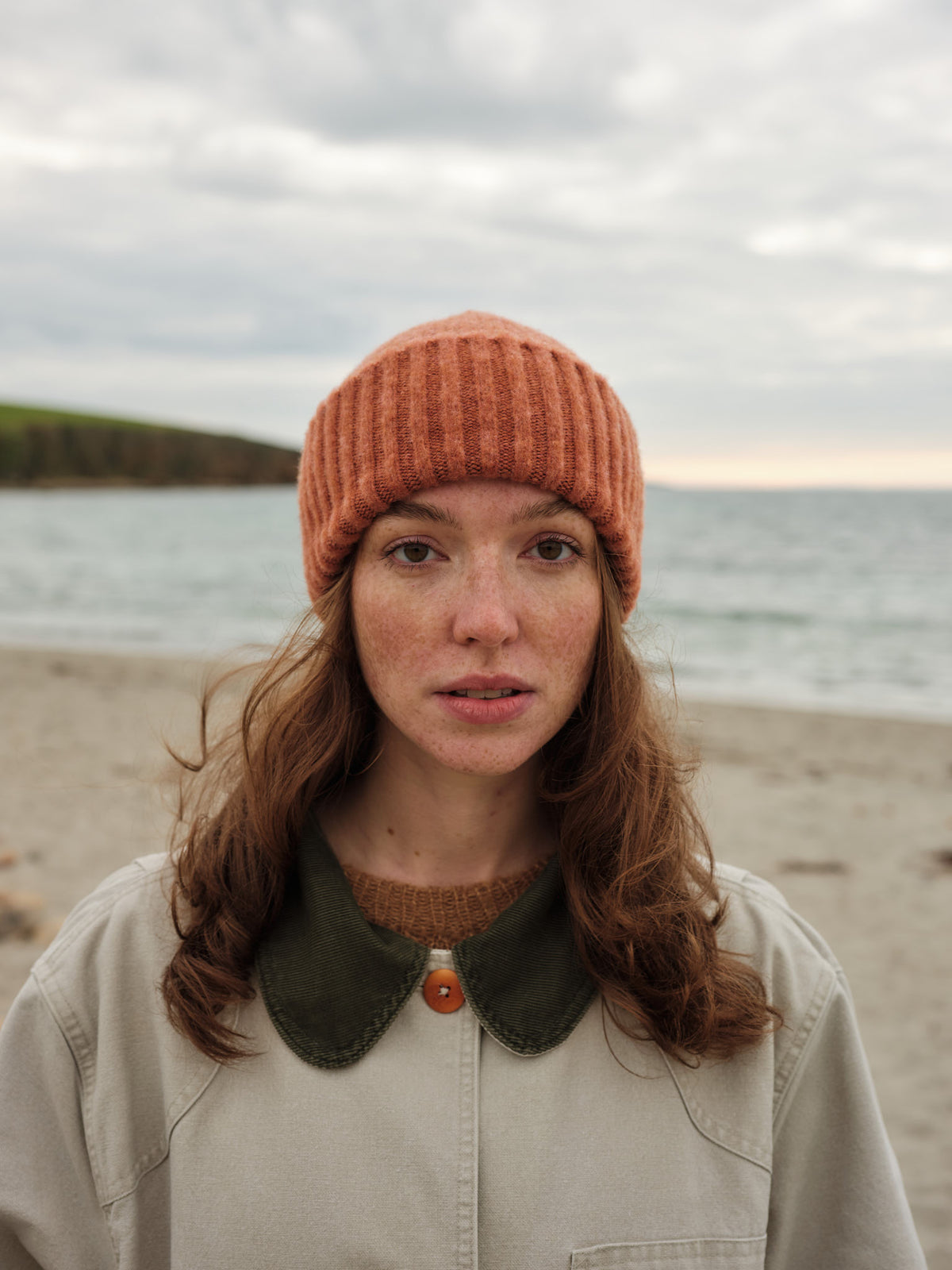 Brushed Hat "Catkin" - Iron Oxide