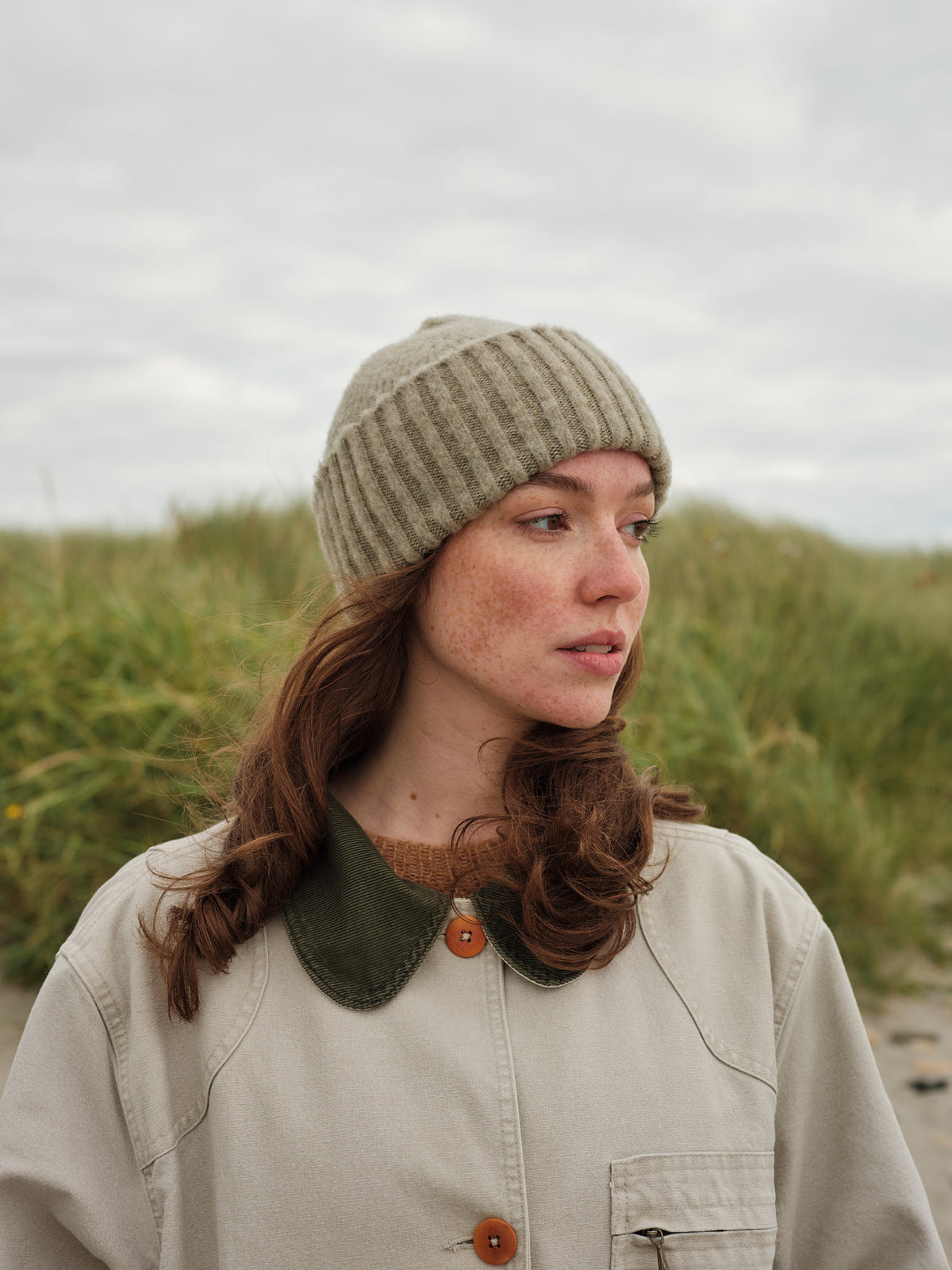 Brushed Hat "Catkin" - Seagrass