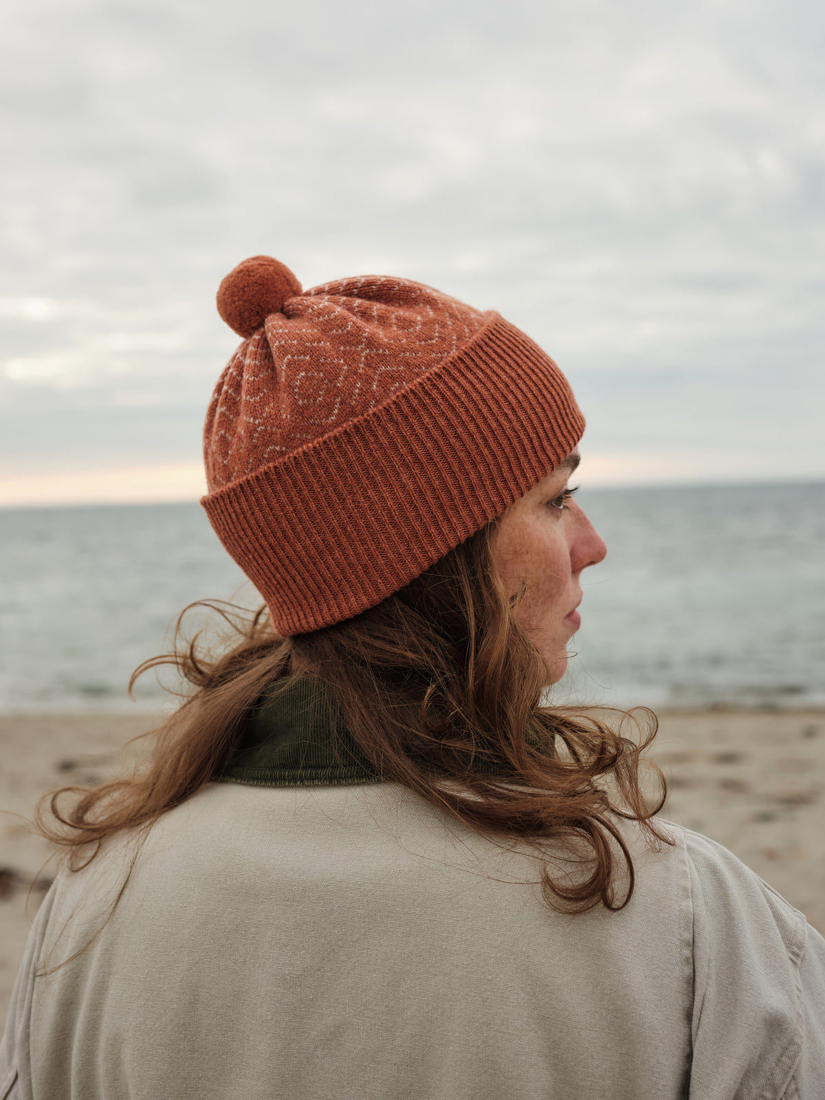 Pom Hat "Brackish" - Iron Oxide & Nettle