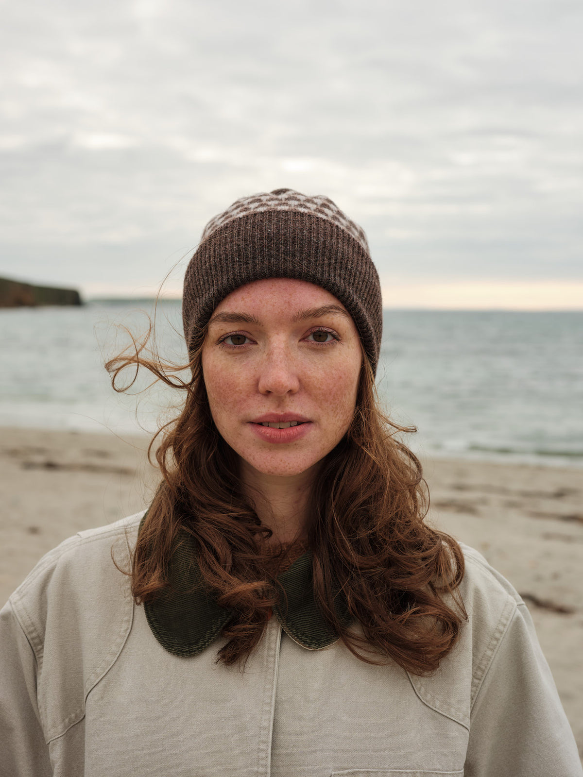 Pom Hat "Basket" - Loam, Dulse, Haar