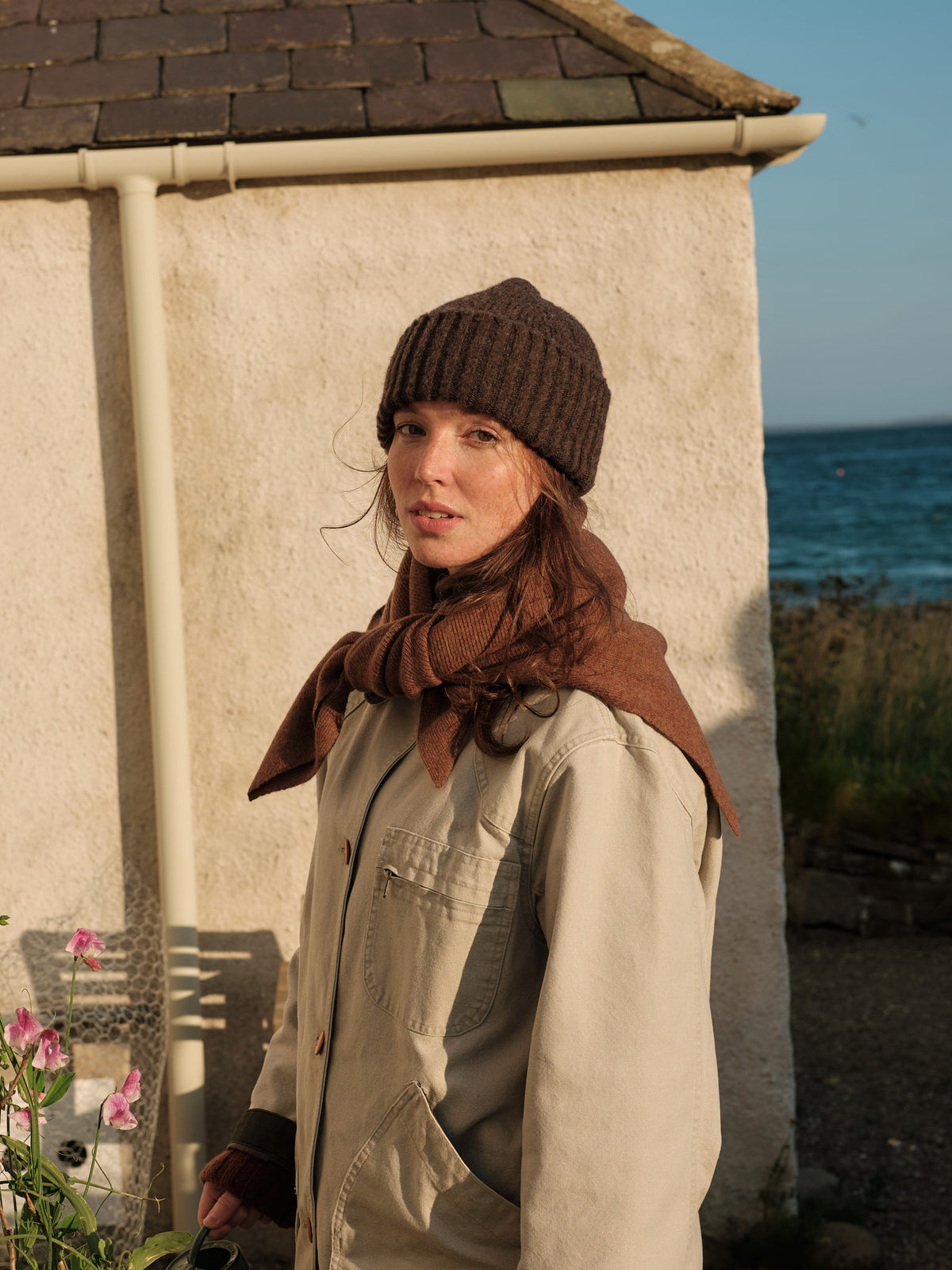 Brushed Hat "Catkin" - Loam