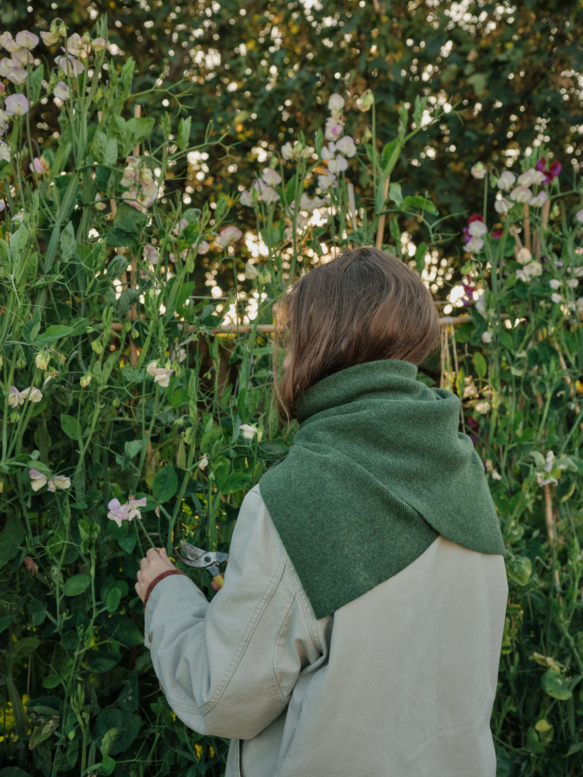 Scarf "Swift Tail" - Pine