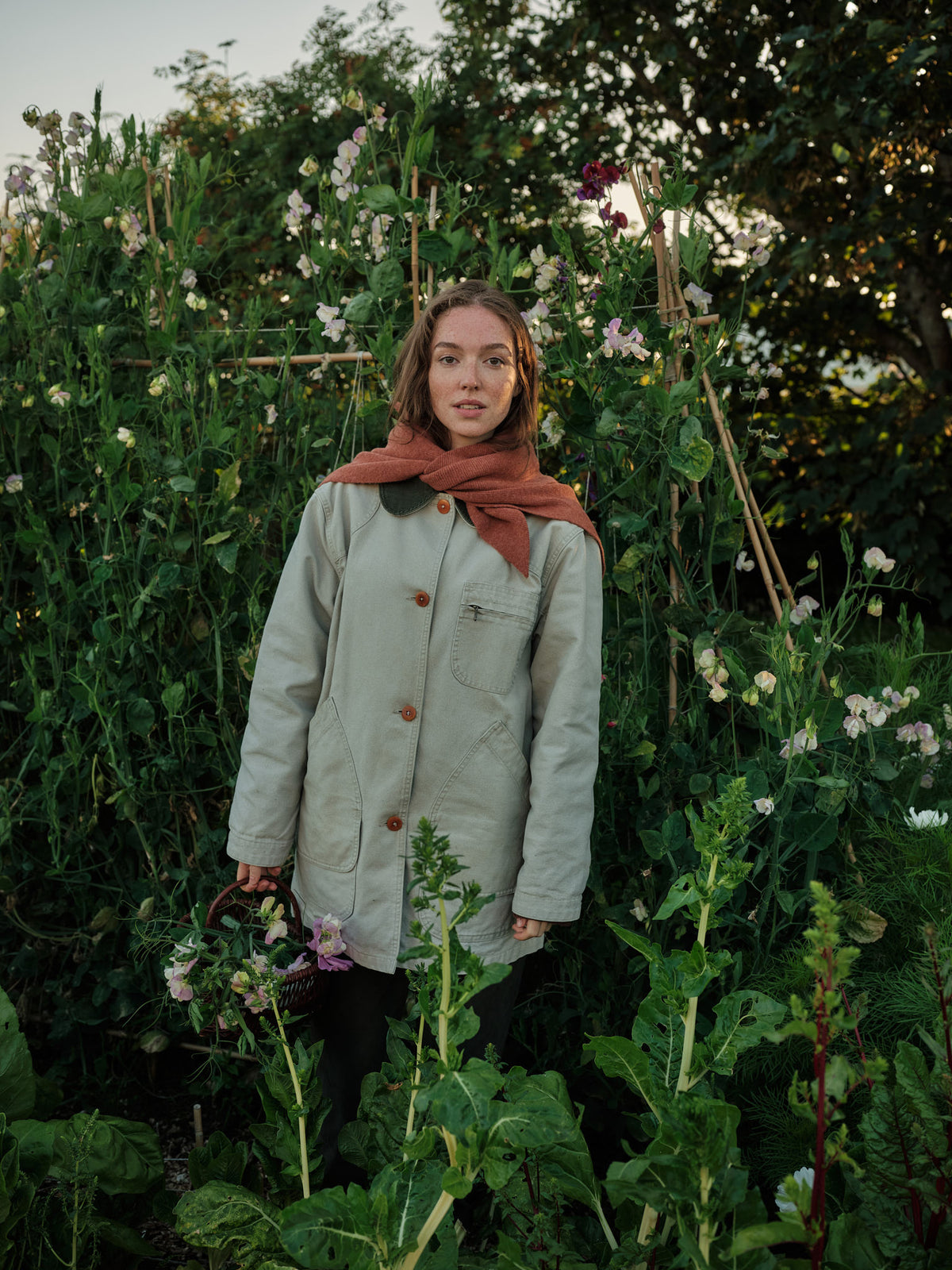 Scarf "Swift Tail" - Iron Oxide