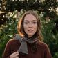 Neckerchief "Basket" - Loam, Dulse, Haar