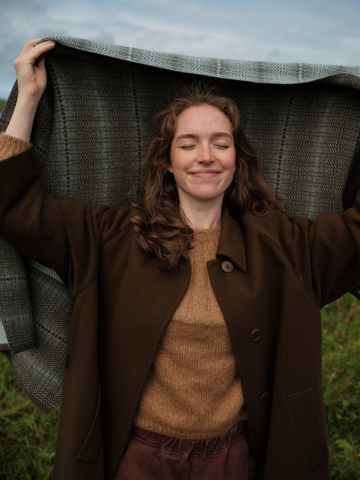 Scarf "Brackish" - Nettle & Haar