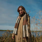 Scarf "Harbour" - Nettle, Hazelnut, Wren