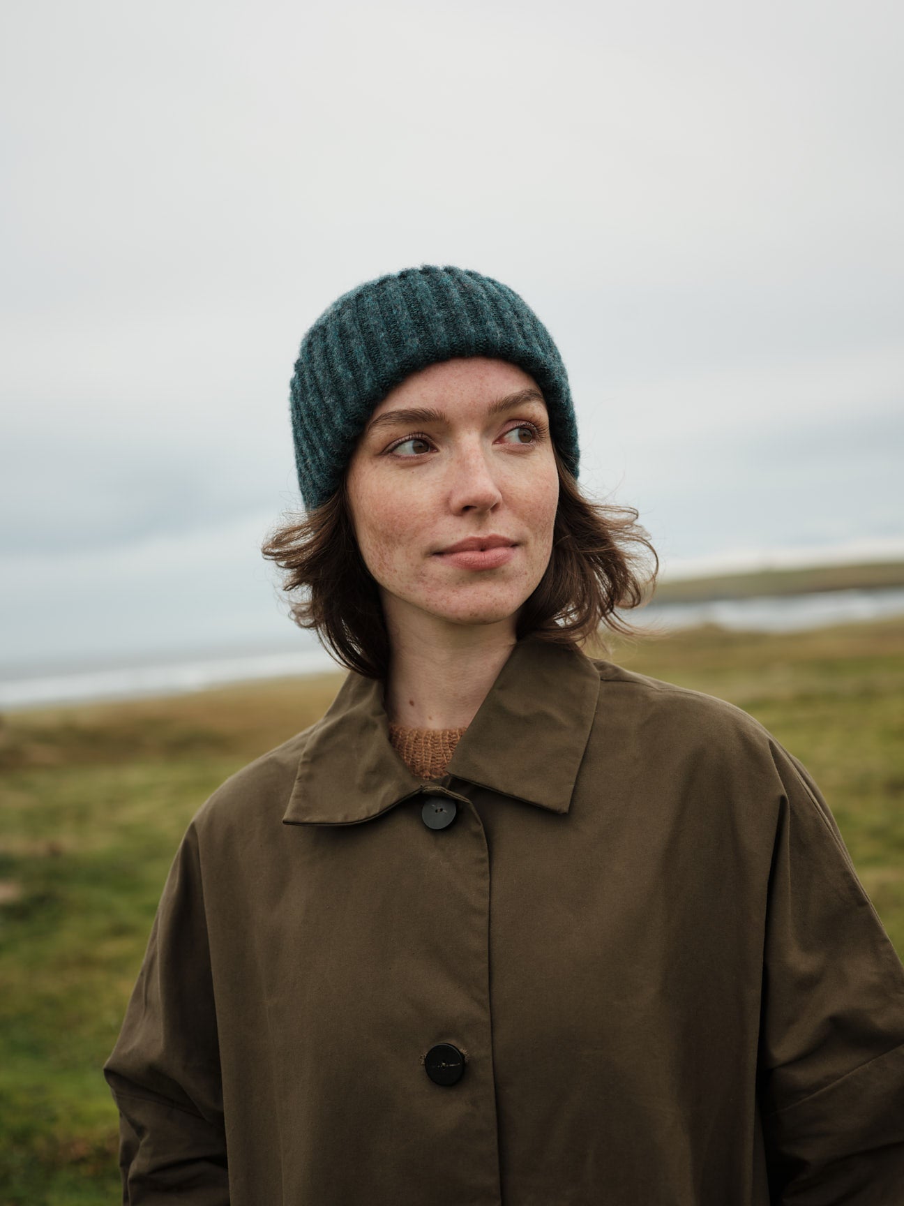 Brushed Hat "Catkin" - Ink