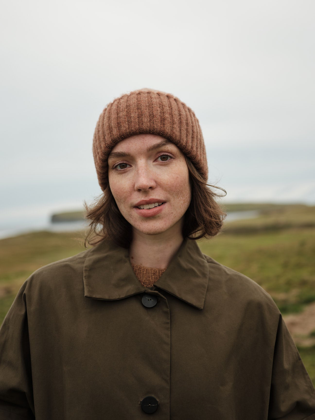 Brushed Hat "Catkin" - Hazelnut