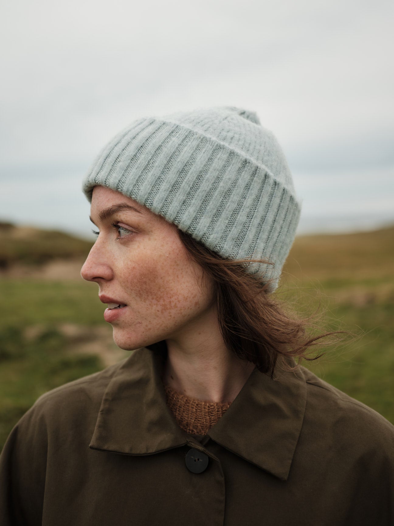 Brushed Hat "Catkin" - Haar