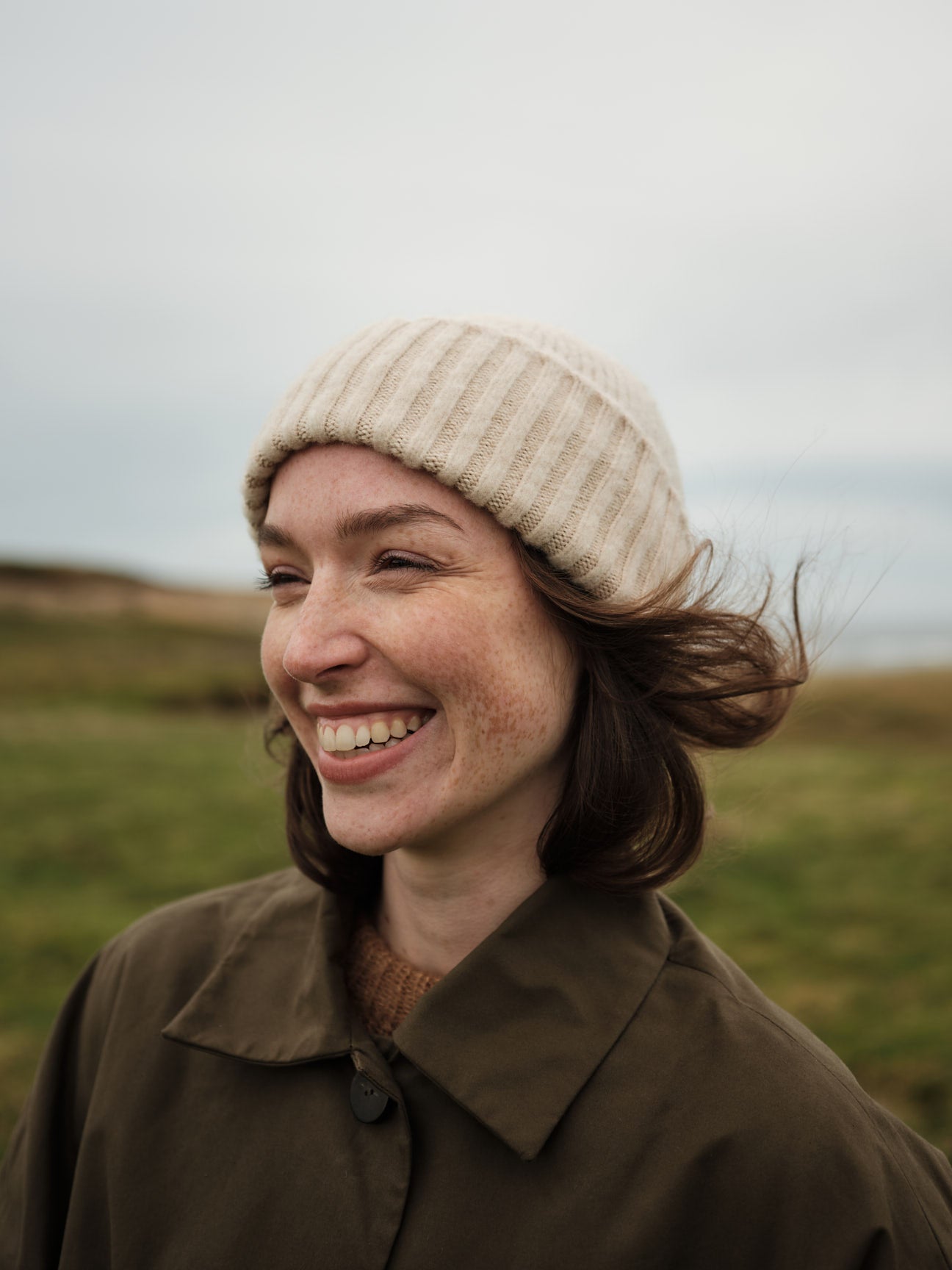 Brushed Hat "Catkin" - Oat