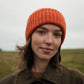 Brushed Hat "Catkin" - Tomato