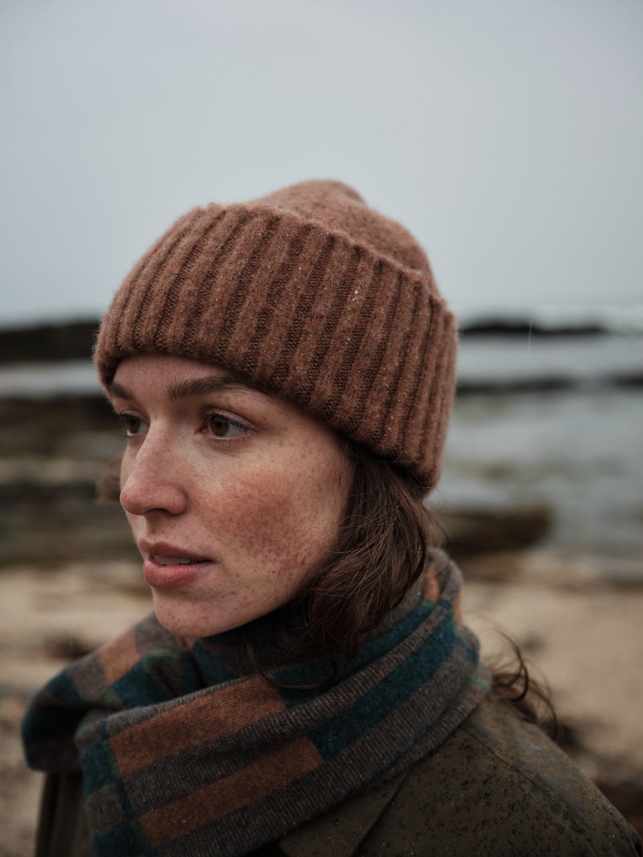 Brushed Hat "Catkin" - Hazelnut