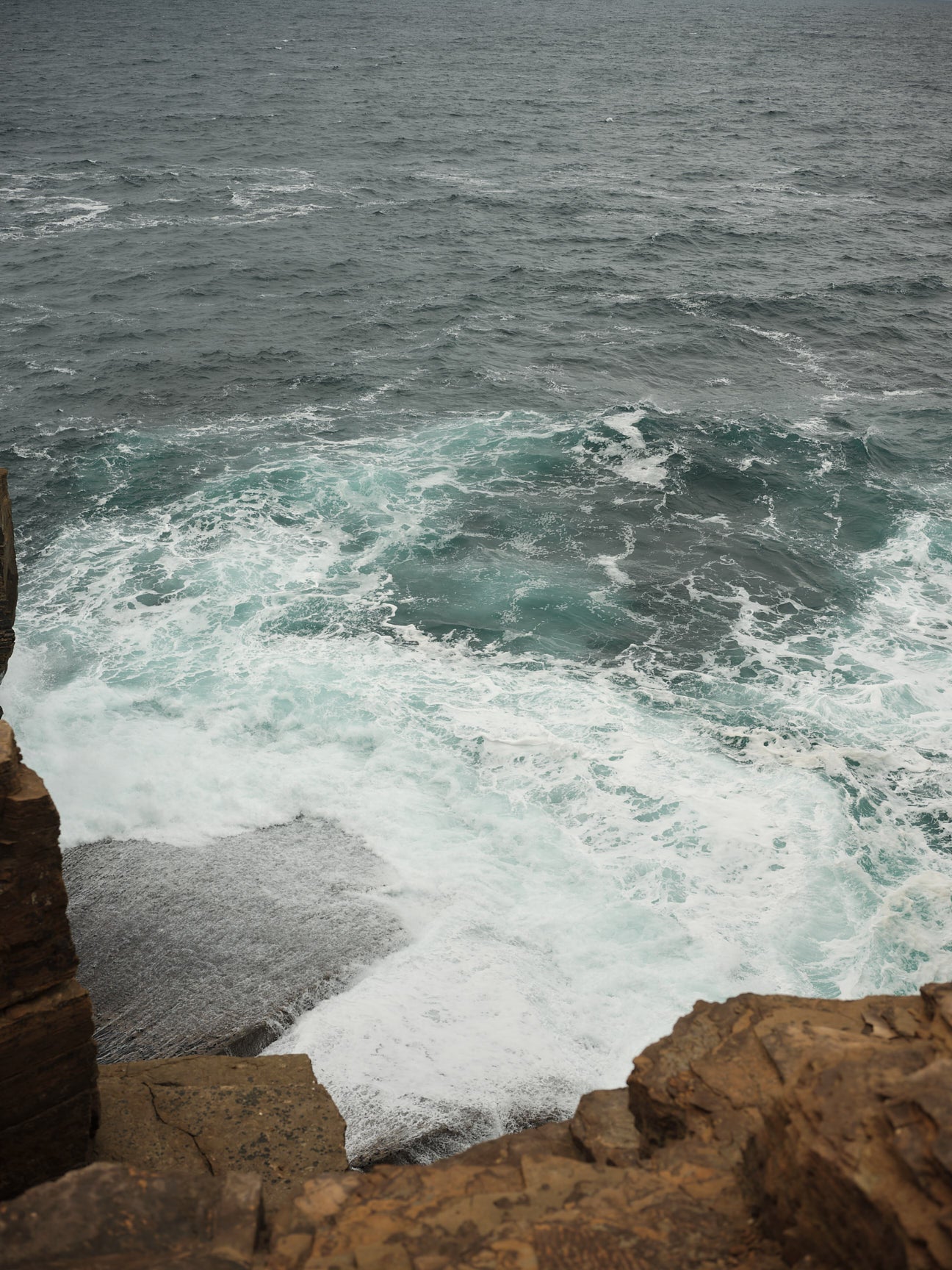 Scarf "Acre" - North Sea, Willow, Moss