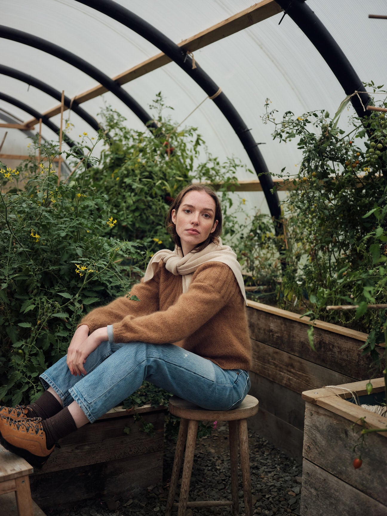 Scarf "Swift Tail" - Oat