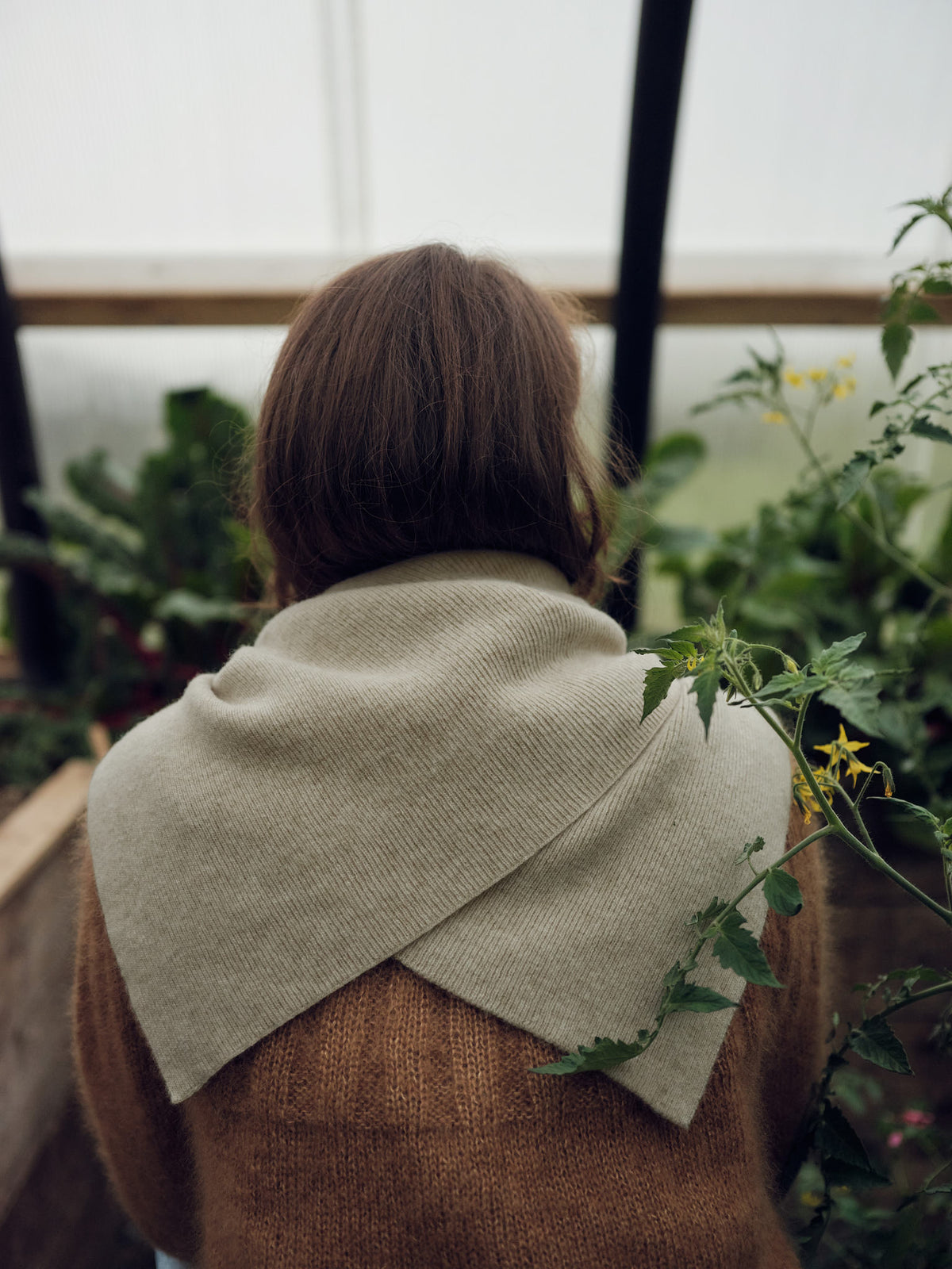 Scarf "Swift Tail" - Seagrass